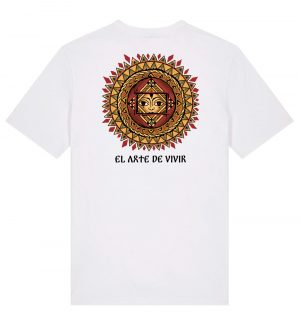 Camiseta El Arte de Vivir blanca